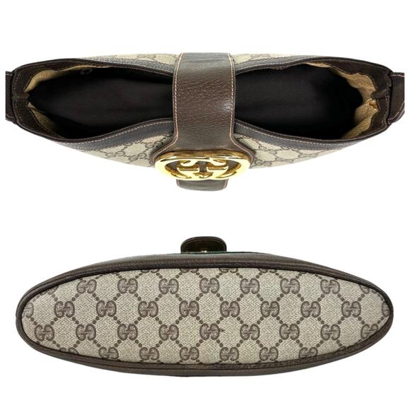Gucci Vintage Monogram Sherry Line Shoulder Bag - Picture 5 of 7